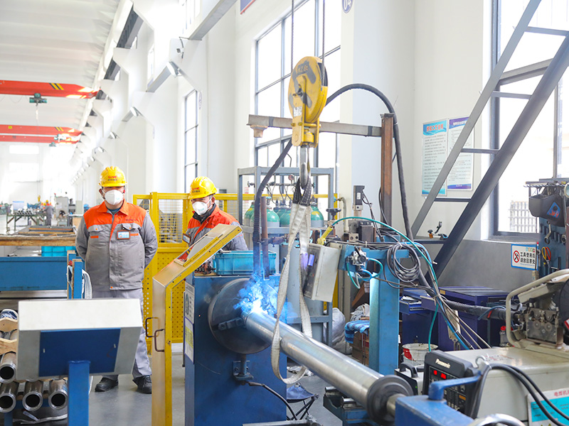 Welding processing area