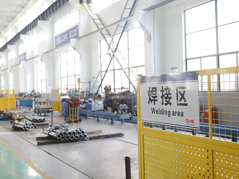 Welding processing area